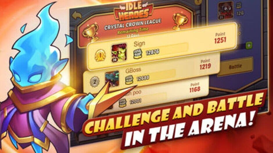 Скриншот 6 из Idle Heroes - Idle Games