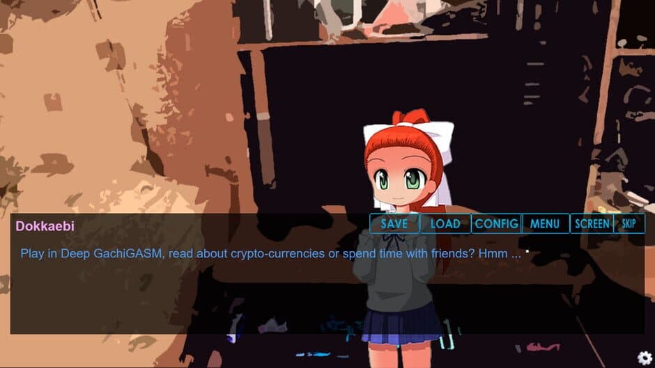 Скриншот 1 из Crypto Girl: The Visual Novel