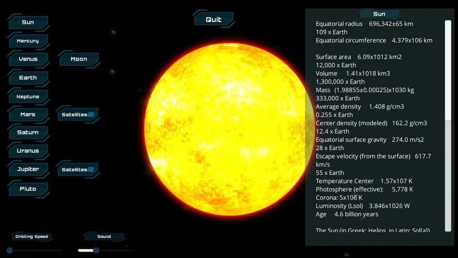 Скриншот 1 из Solar System