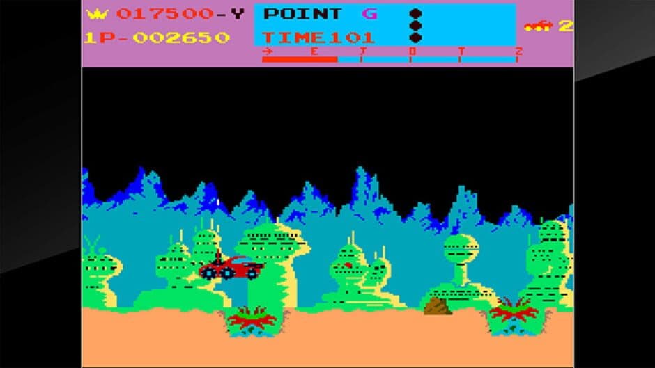 Скриншот 6 из Arcade Archives: Moon Patrol