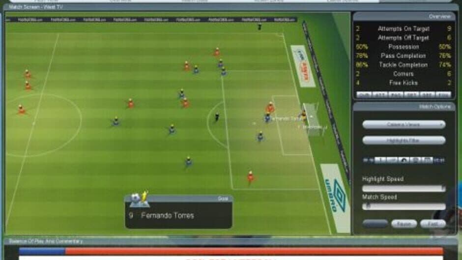 Скриншот 1 из Championship Manager 2008