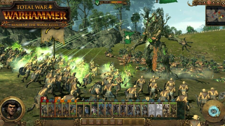 Скриншот 1 из Total War: Warhammer - Realm of the Wood Elves