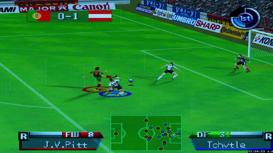 Скриншот 1 из International Superstar Soccer '98
