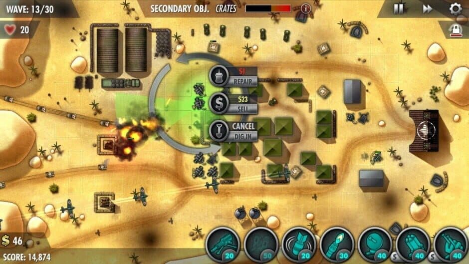 Скриншот 1 из iBomber Defense Pacific
