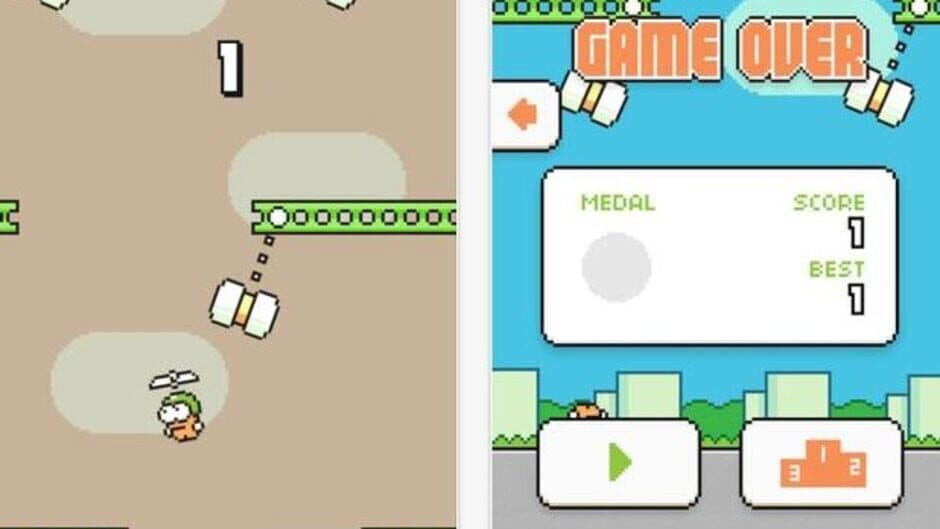 Скриншот 1 из Swing Copters