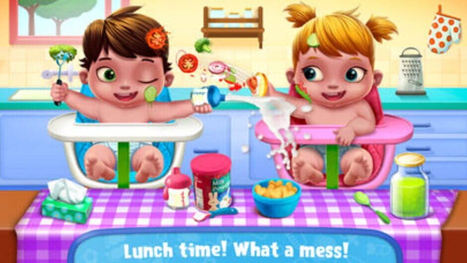 Скриншот 2 из Baby Twins Babysitter