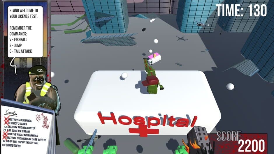 Скриншот 1 из Lizard Crash