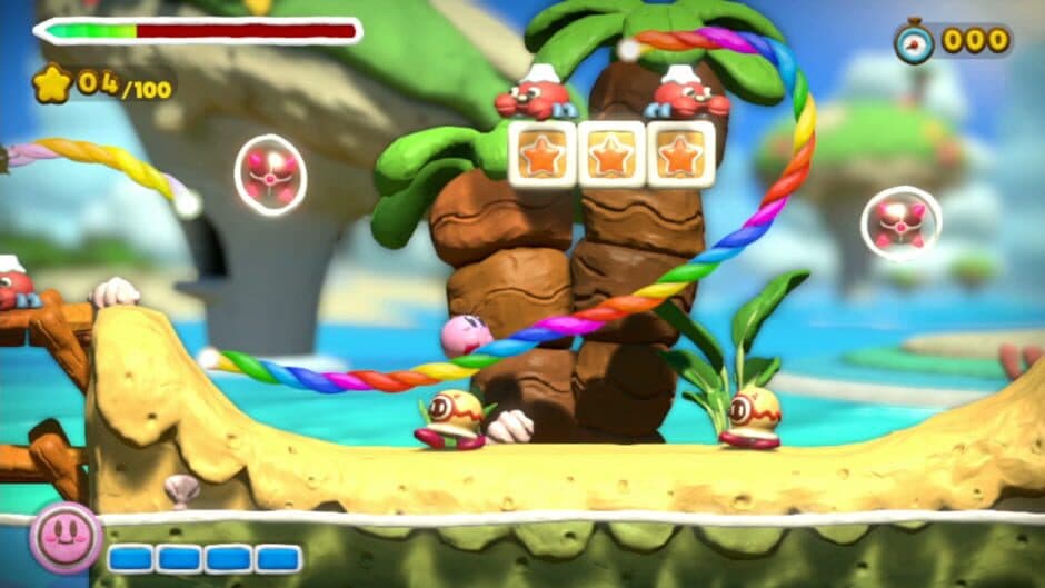 Скриншот 12 из Kirby and the Rainbow Curse