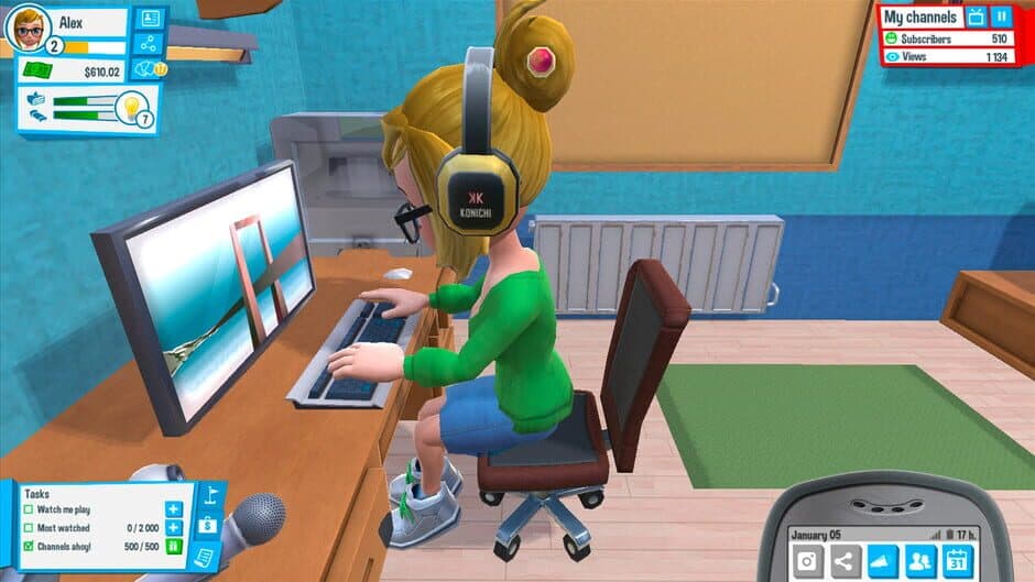 Скриншот 2 из Youtubers Life