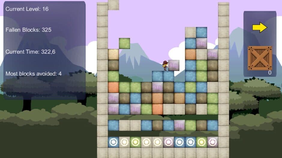Скриншот 2 из Raining blocks