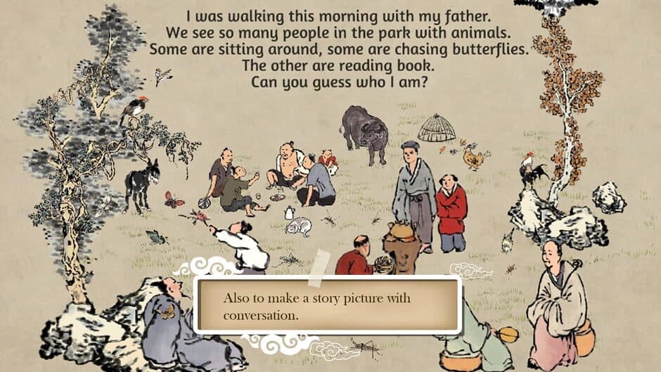 Скриншот 8 из Chinese Ink Painting Puzzle & Creator