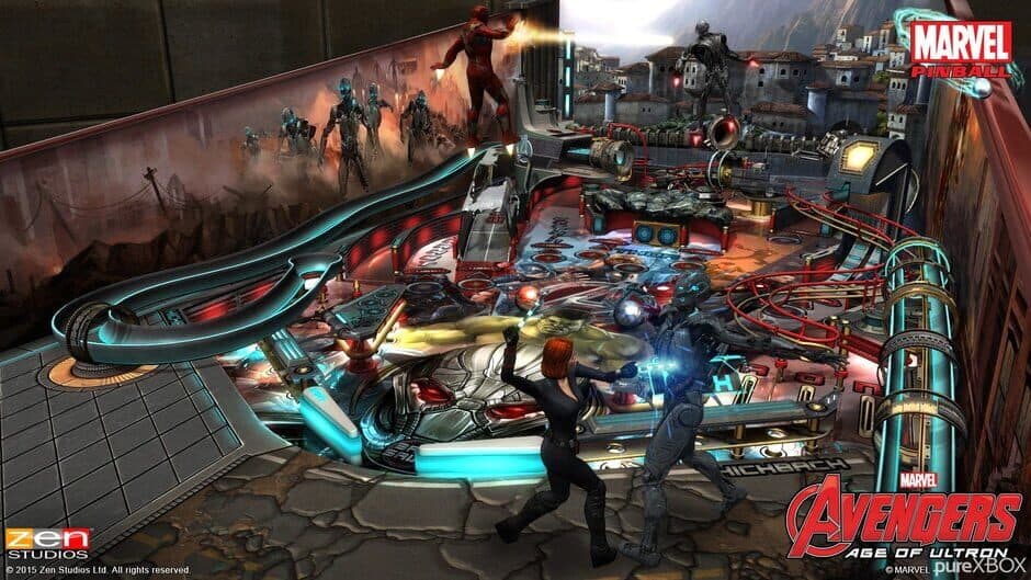 Скриншот 1 из Pinball FX2: Marvel's Avengers - Age of Ultron
