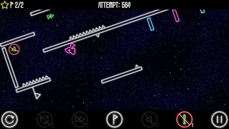 Скриншот 5 из Neon Runner - Gravity Dash