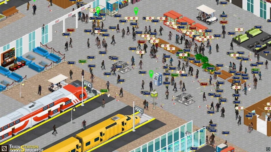 Скриншот 2 из Train Station Simulator