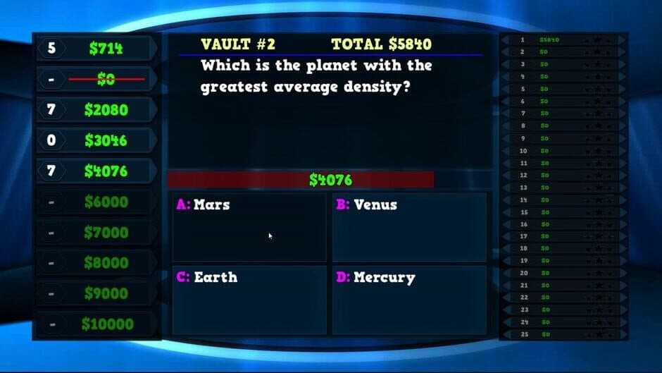 Скриншот 1 из Trivia Vault: Mini Mixed Trivia