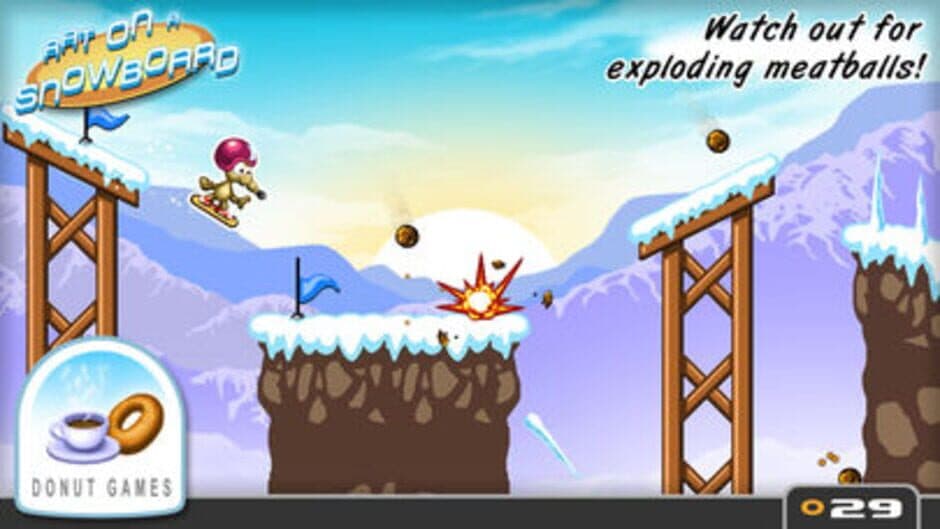 Скриншот 4 из Rat on a Snowboard