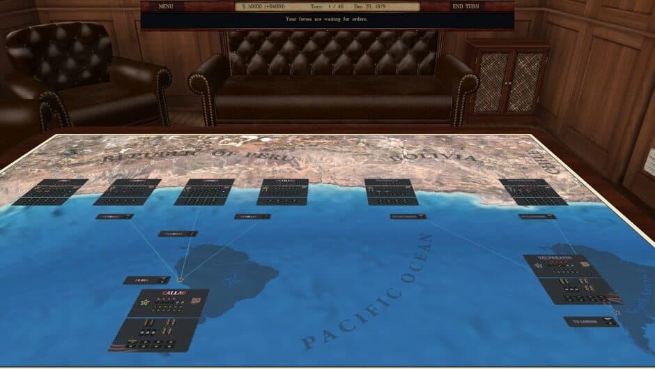 Скриншот 1 из Ironclads 2: War of the Pacific