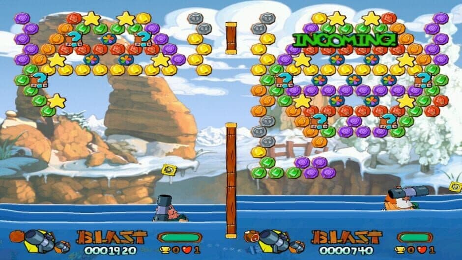 Скриншот 1 из Worms Blast