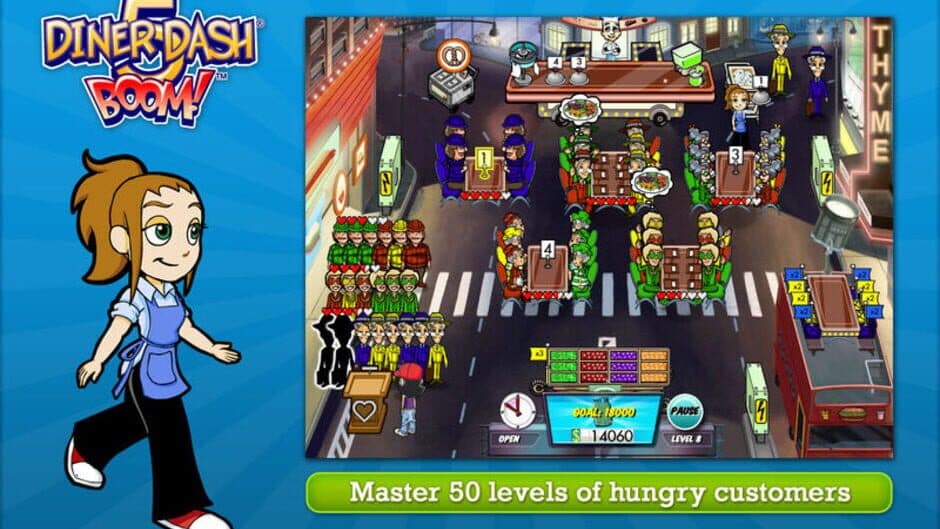 Скриншот 4 из Diner Dash 5: Boom!