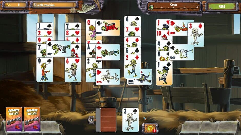 Скриншот 1 из Zombie Solitaire 2 Chapter 2