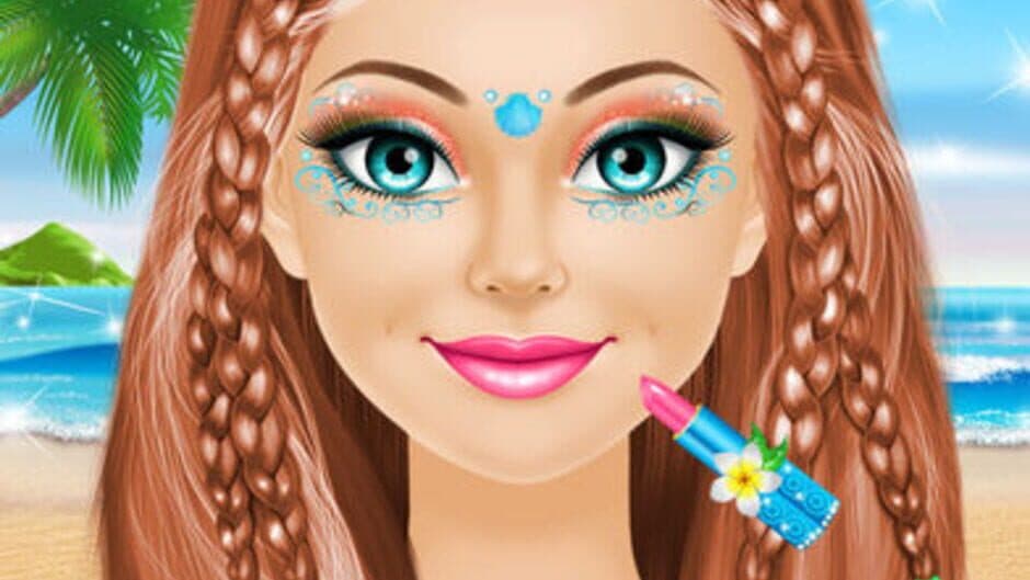 Скриншот 5 из Tropical Princess - Makeup and Dressup Salon Game