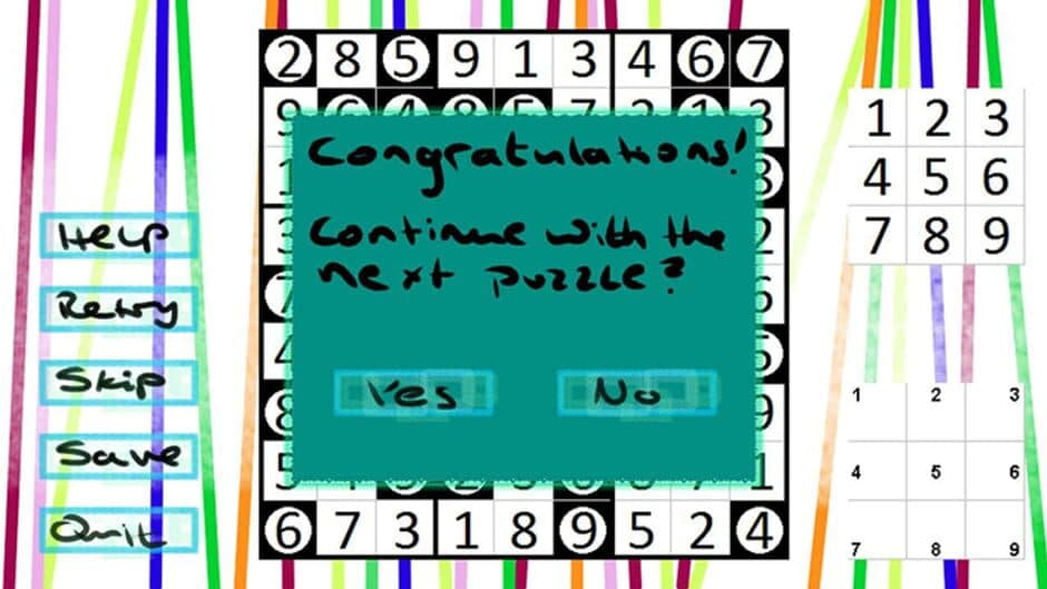 Скриншот 1 из Sudoku and Permudoku