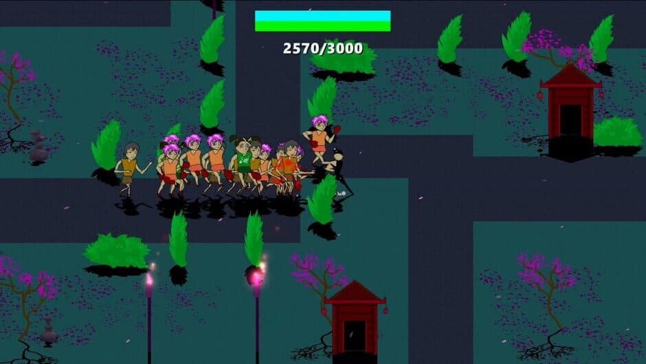 Скриншот 2 из Anime Fight in the Arena of Death