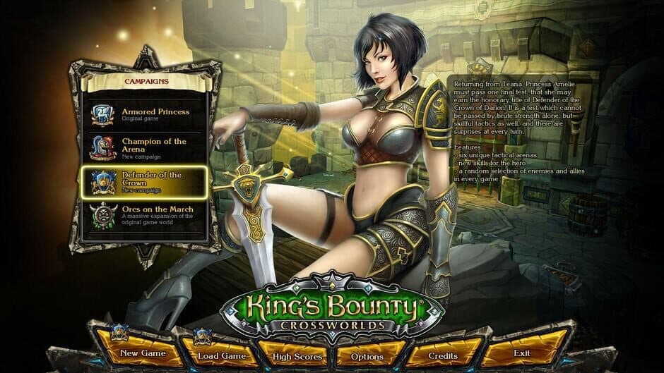 Скриншот 1 из King's Bounty: Crossworlds