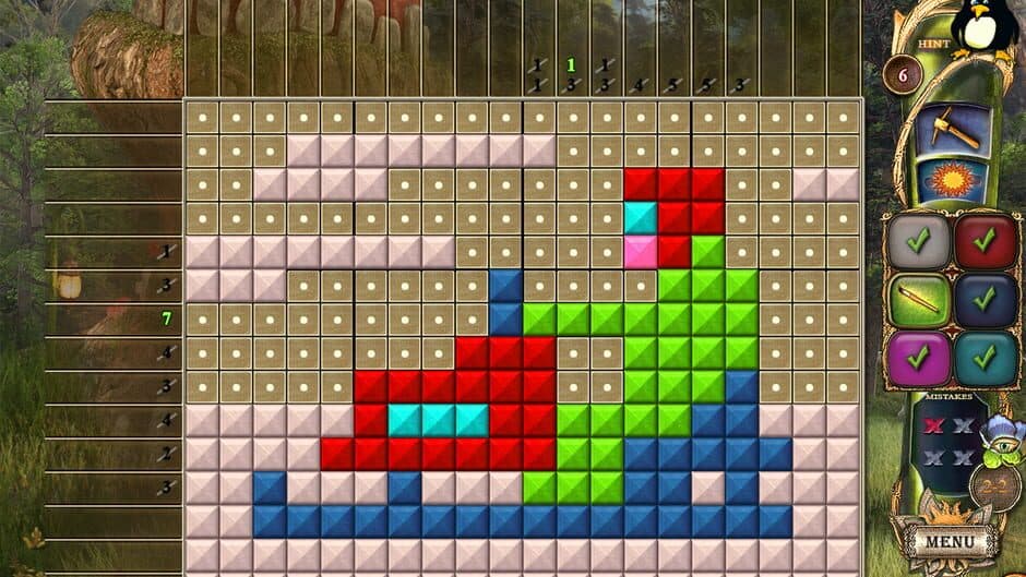 Скриншот 4 из Fantasy Mosaics 23: Magic Forest