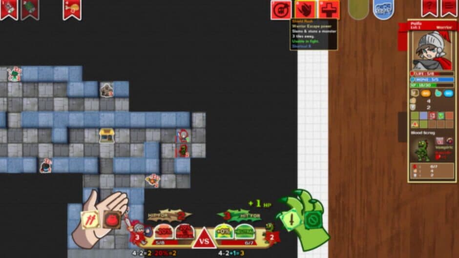 Скриншот 1 из Paper Dungeons