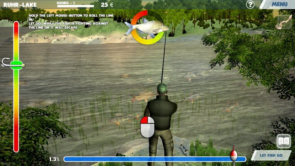 Скриншот 1 из 3D Arcade Fishing