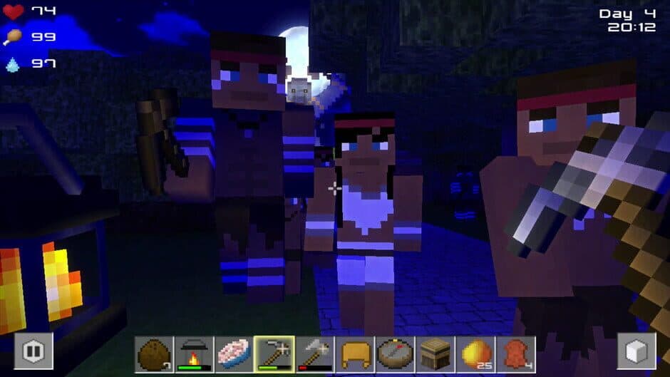 Скриншот 2 из Cube Life: Island Survival