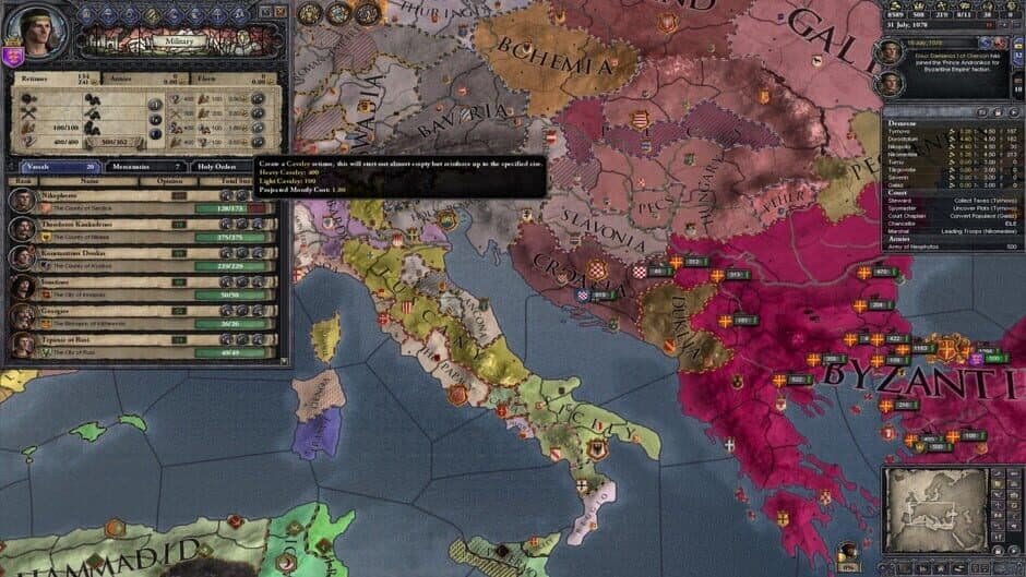 Скриншот 4 из Crusader Kings II: Legacy of Rome