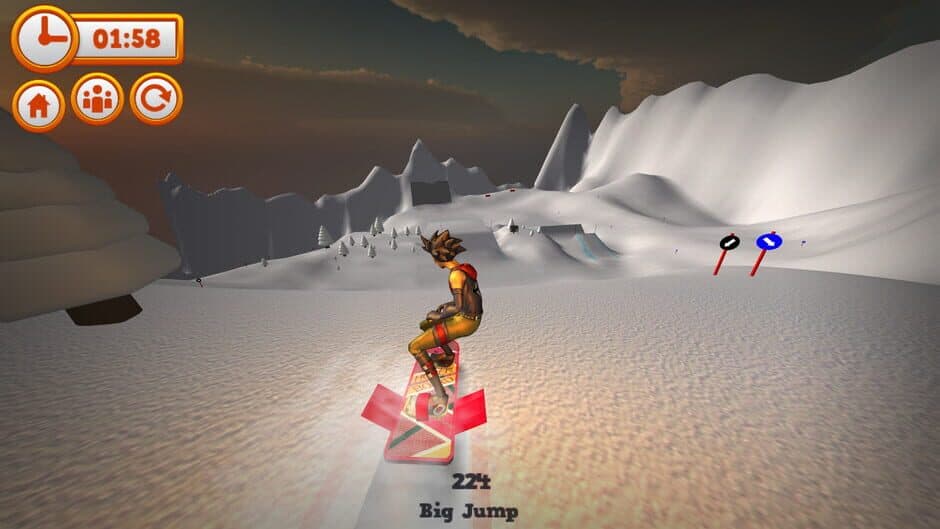 Скриншот 2 из Mad Snowboarding