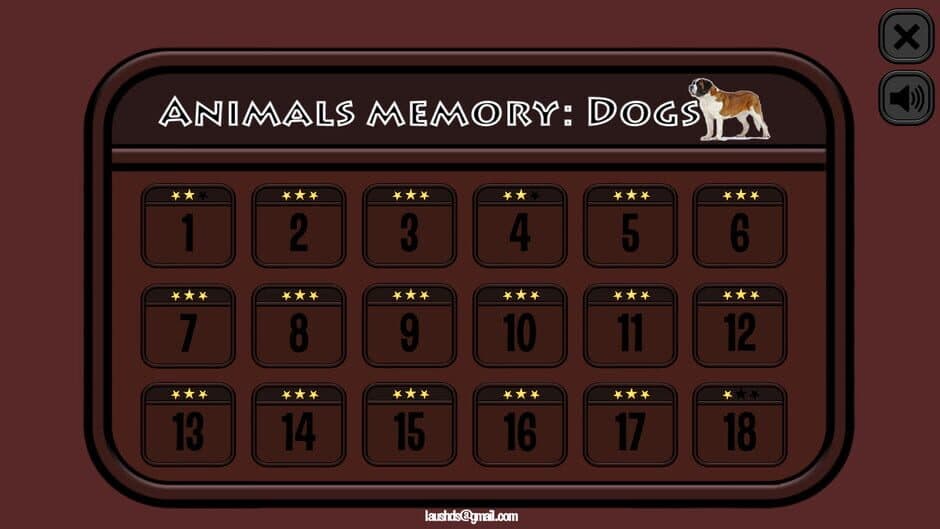 Скриншот 5 из Animals Memory: Dogs