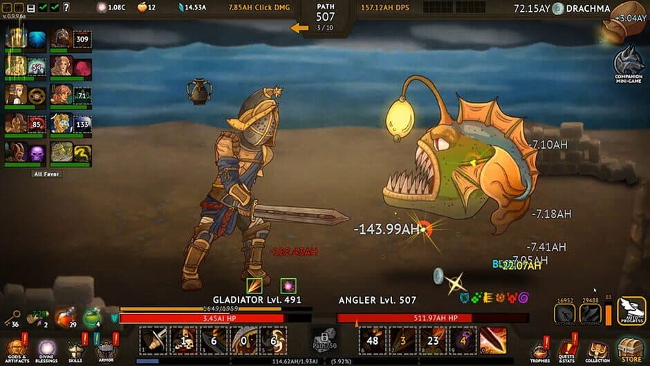 Скриншот 3 из God Awefull Clicker