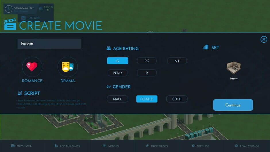 Скриншот 2 из Movie Studio Tycoon