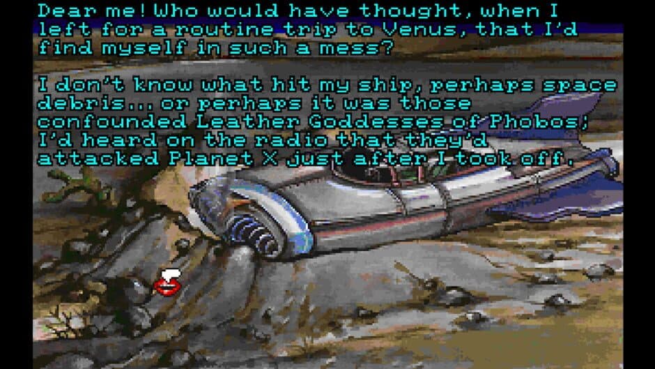Скриншот 1 из Leather Goddesses of Phobos 2: Gas Pump Girls Meet the Pulsating Inconvenience from Planet X!