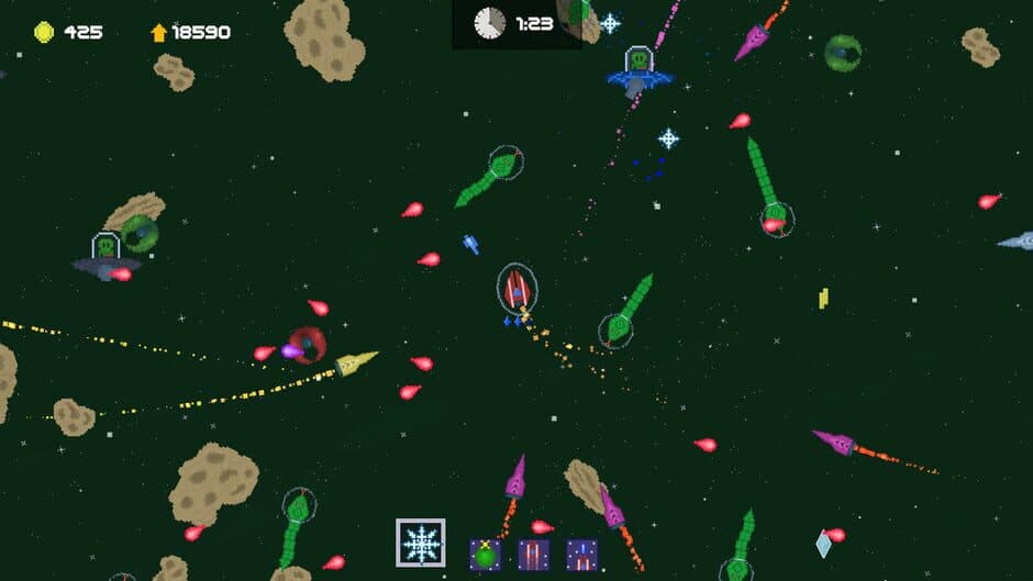 Скриншот 3 из Aliens&Asteroids