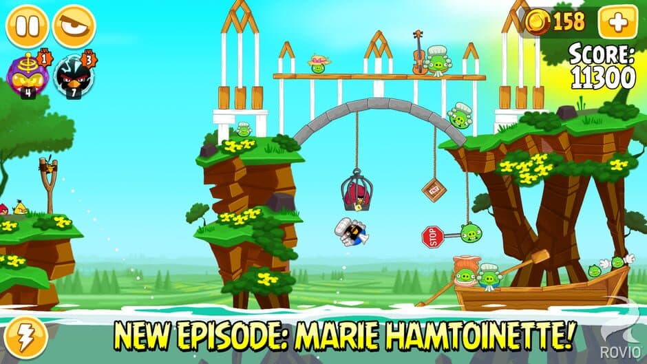 Скриншот 2 из Angry Birds Seasons