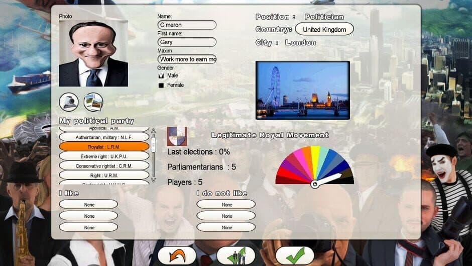 Скриншот 1 из World of Leaders