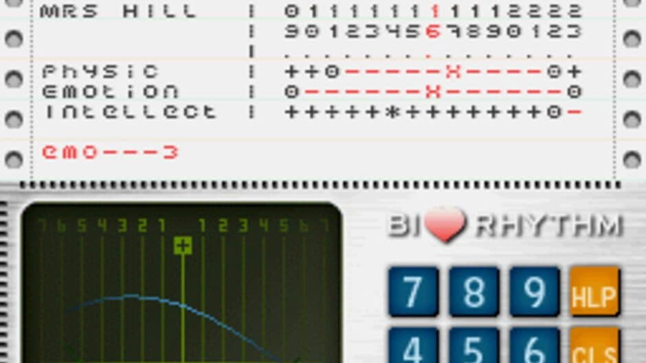 Скриншот 1 из Biorhythm