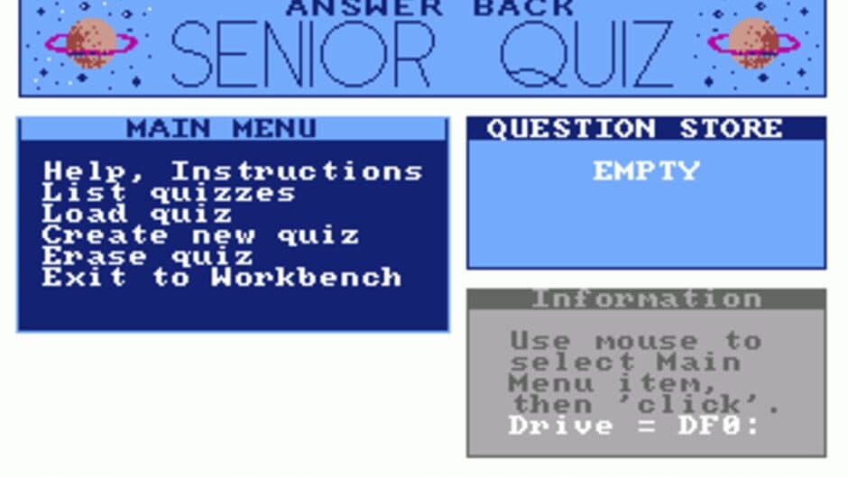 Скриншот 1 из Answer Back: Senior Quiz