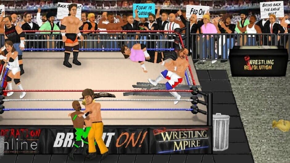 Скриншот 1 из Wrestling Revolution 2D