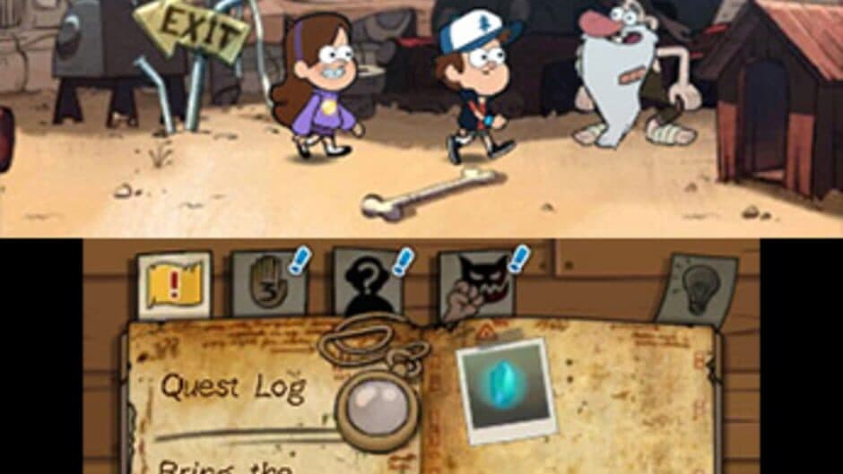 Скриншот 2 из Gravity Falls: Legend of the Gnome Gemulets