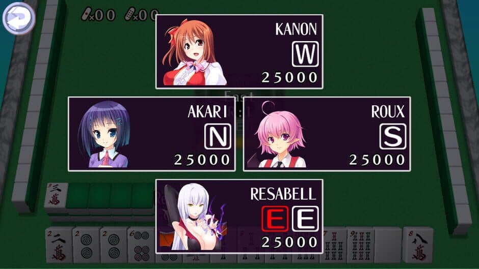 Скриншот 5 из Mahjong Pretty Girls Battle