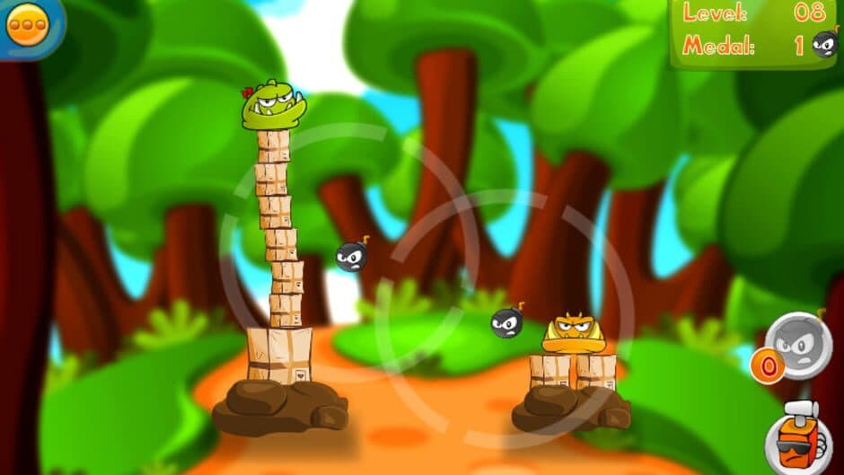 Скриншот 1 из Bomb the Monsters!