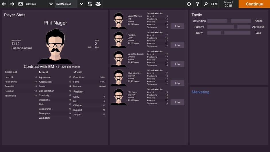 Скриншот 3 из Cyber Team Manager