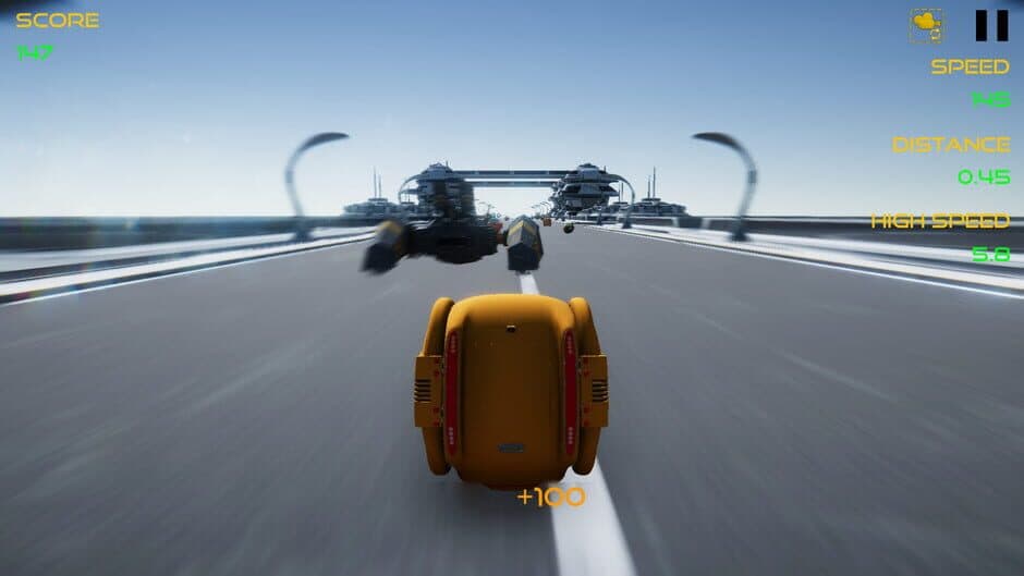 Скриншот 8 из Sci-Fi Highway Racer
