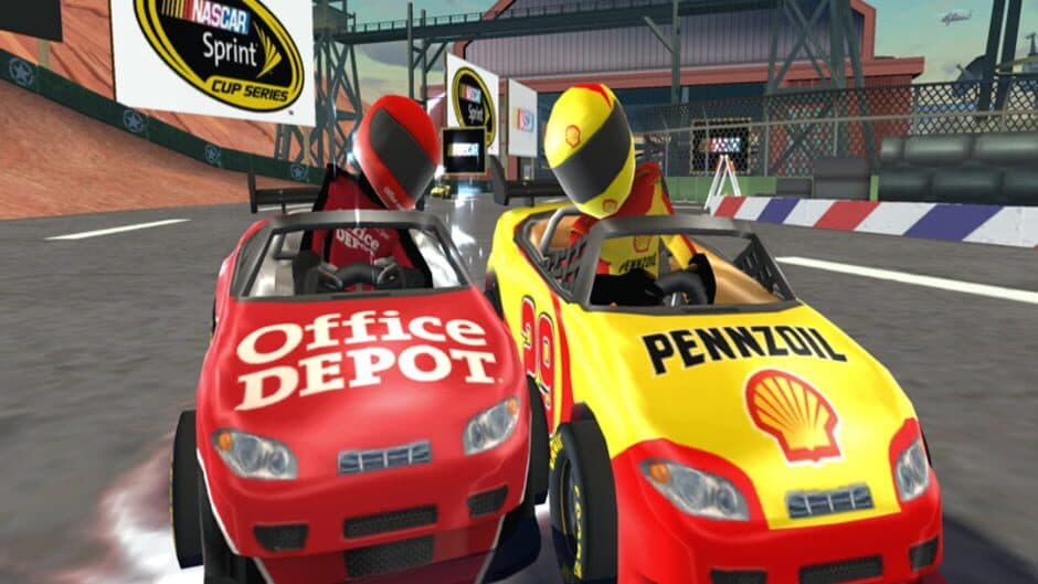 Скриншот 1 из NASCAR Kart Racing